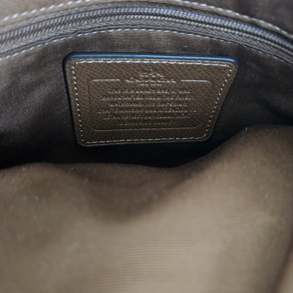 Coach Christie Carryall – Saddle Brown Leather - Picture 4 of 7